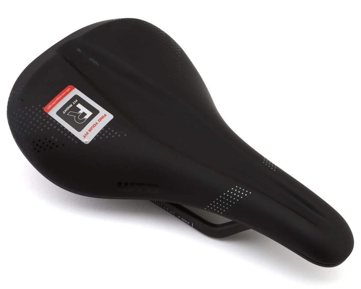 WTB Solano Fusion Form Saddle (Black) (Carbon Fiber Rails) (Medium) (142mm)